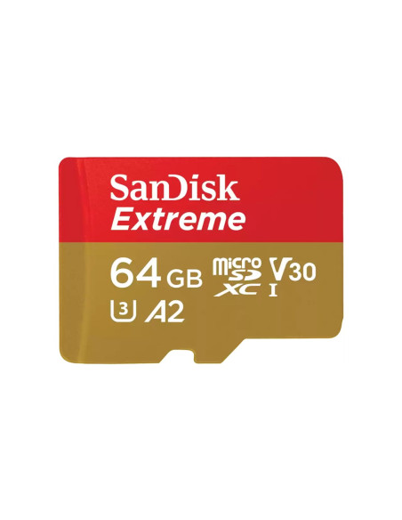 Karta Pamięci Microsdxc Sandisk Extreme 64Gb 170/80 Mb/S A2 C10 V30 Uhs-I U3