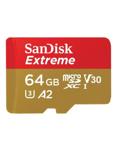 Karta Pamięci Microsdxc Sandisk Extreme 64Gb 170/80 Mb/S A2 C10 V30 Uhs-I U3 2