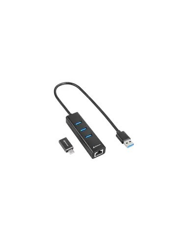 Sharkoon 4044951037575 Stacja Dokująca Bezprzewodowy Usb 3.2 Gen 1 (3.1 Gen 1) Type-C Czarny