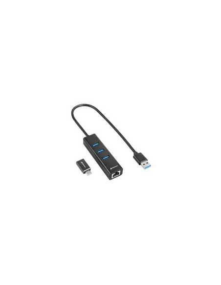 Sharkoon 4044951037575 Stacja Dokująca Bezprzewodowy Usb 3.2 Gen 1 (3.1 Gen 1) Type-C Czarny