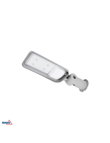Oprawa Uliczna Led Jazmin 70W 4000K 9100Lm Ip65 Jasnoszara