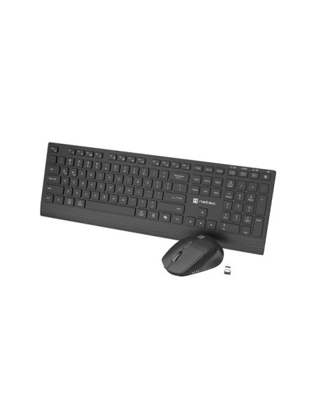 Natec Zestaw 2W1 Klawiatura Mysz Stingray 2 Us Bezprzewodowy