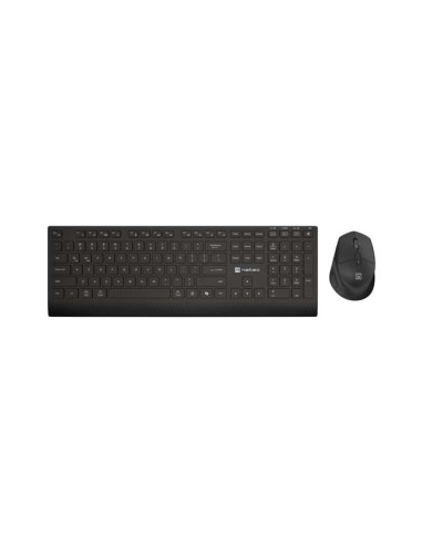 Natec Zestaw 2W1 Klawiatura Mysz Stingray 2 Us Bezprzewodowy
