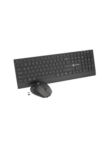 Natec Zestaw 2W1 Klawiatura Mysz Stingray 2 Us Bezprzewodowy