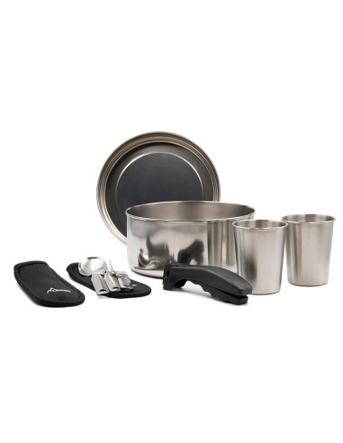 Stainless Steel Pot Set 2Persons 20Cm