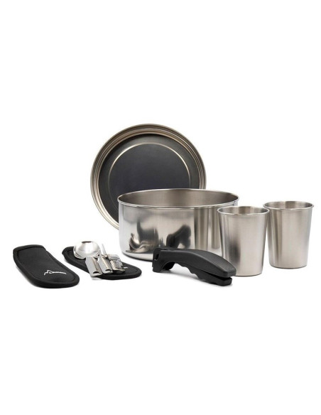 Stainless Steel Pot Set 2Persons 20Cm