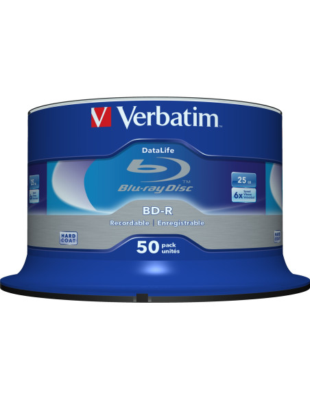 Płyta Bdr Verbatim 43838 (25Gb  6X  50Szt.)