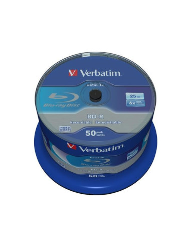 Płyta Bdr Verbatim 43838 (25Gb  6X  50Szt.)