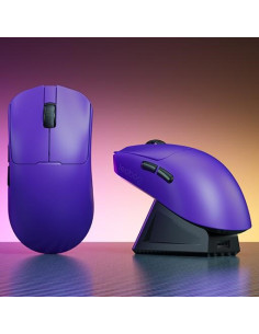 Mysz Leobog Gm3 Purple Ze Stacją Ładującą 2