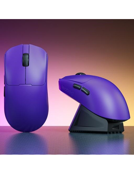 Mysz Leobog Gm3 Purple Ze Stacją Ładującą