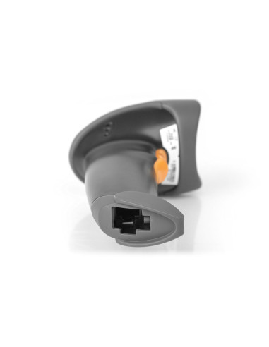 Digitus Czytnik Kodów Kreskowych Przewodowy Usb-Rj45 2M, 1D I 2D, Zgodny Z Kodami Qr, Stojak W Zestawie Da-81002