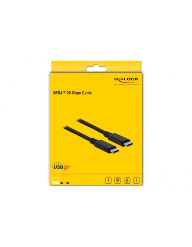 Delock Kabel Usb4 20 Gbps 2 M