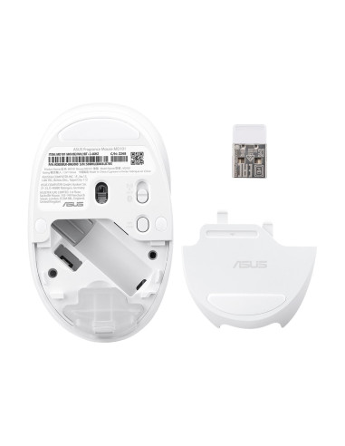 Mysz Bezprzewodowa Asus Md101 Fragrance Mouse Wireless /Bluetooth Iridescent White