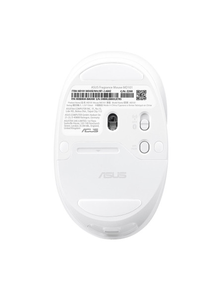 Mysz Bezprzewodowa Asus Md101 Fragrance Mouse Wireless /Bluetooth Iridescent White