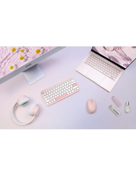 Mysz Bezprzewodowa Asus Md101 Fragrance Mouse Wireless /Bluetooth Rose Clay