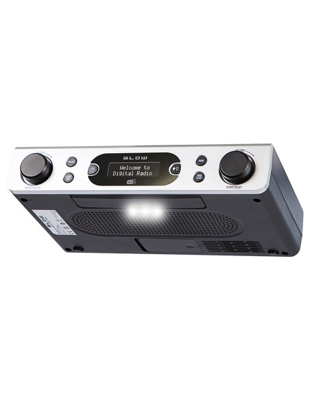 Blow Radio Kuchenne Fm/Dab+ Rk2 Srebrne
