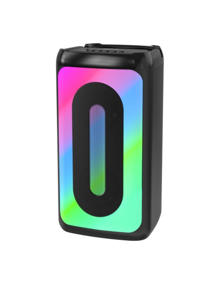 Głośnik Defender Concerto Bluetooth 20W Mp3/Fm/Sd/Usb/Aux/Tws/Led/Mic Karaoke Czarny + Mikrofon