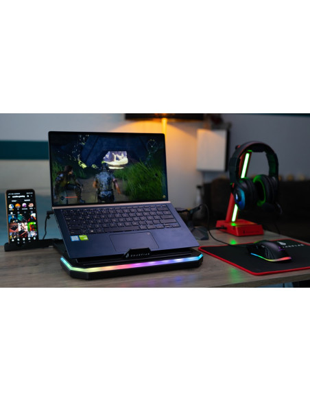 Podstawka Do Laptopa Surefire Portus X1 Foldable Rgb