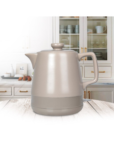 Czajnik Ceramiczny Elektryczny 1,0L 1200W Mr-071-Beige Maestro