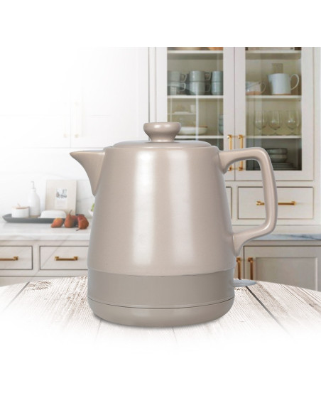 Czajnik Ceramiczny Elektryczny 1,0L 1200W Mr-071-Beige Maestro