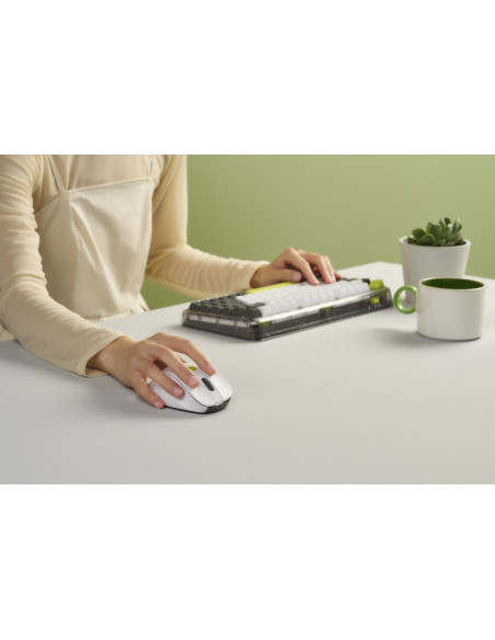 Mysz Bezprzewodowa Asus Md105 Wireless Mouse Volt Green 2400Dpi Dual-Mode Wireless 2.4 Ghz And Bluetooth