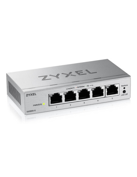 Switch Zyxel Gs1200-5V3 5P Managed Gigabit