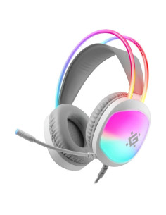 Defender Słuchawki Z Mikrofonem Eclipse Rgb Białe 62440