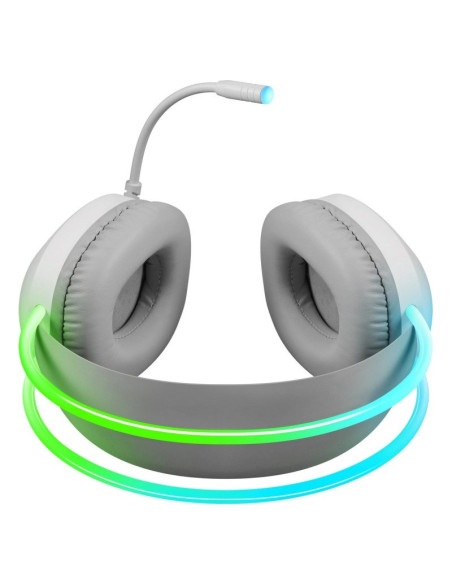 Defender Słuchawki Z Mikrofonem Eclipse Rgb Białe 62440