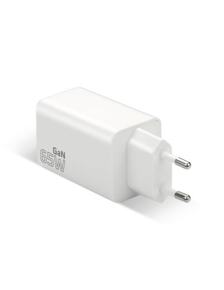 Everactive Ładowarka Sieciowa Gan 1 X Usb, 2 X Usb-C Quick Charge 4+ 65W Biała Sc-655Q