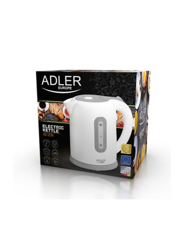 Czajnik Elektryczny Adler Ad 1234 (2200W 1.7L  Kolor Biały)