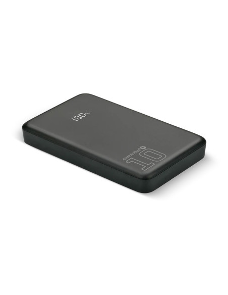 Everactive Powerbank 10 000Mah, 1X Usb, 2X Usb-C, 20W, Qc4+, Wyświetlacz Lcd, Czarny Eb-11Qb