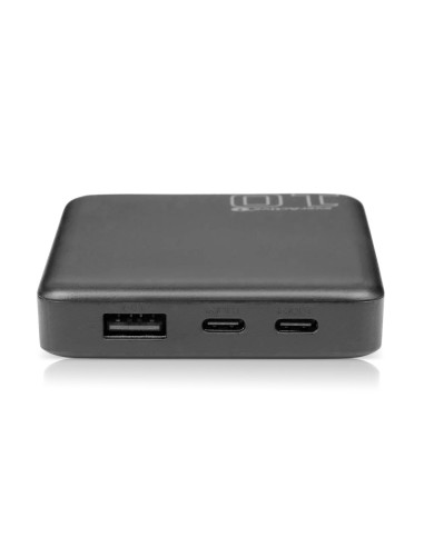 Everactive Powerbank 10 000Mah, 1X Usb, 2X Usb-C, 20W, Qc4+, Wyświetlacz Lcd, Czarny Eb-11Qb