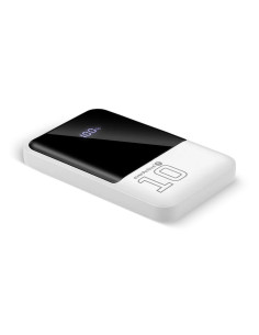 Everactive Powerbank 10 000Mah, 2X Usb, 1X Usb-C 22,5W, Qc4+, Wyświetlacz Lcd, Biały Eb-10Q