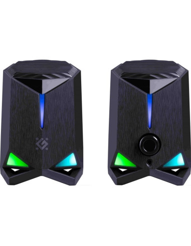 Defender Głośniki Rocket 2.0 6W Led Usb Czarne 65094