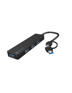 Natec Hub Usb-C 3.0 Mayfly 4-Porty + Adapter Usb-A Nhu-2023 2