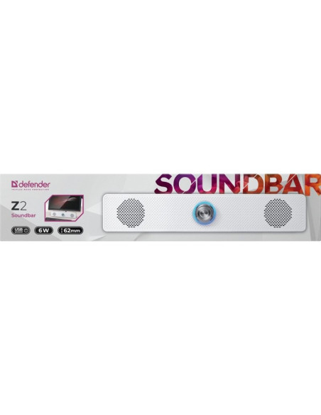 Defender Soundbar Z2 6W Led Biały 65192