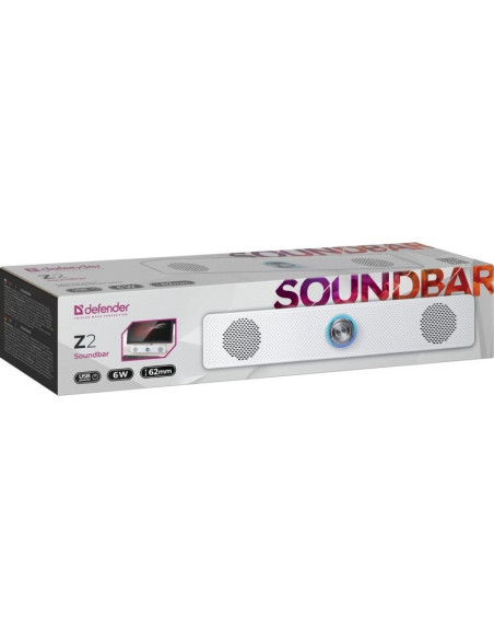 Defender Soundbar Z2 6W Led Biały 65192