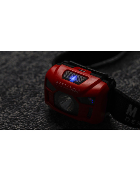 Montis Latarka Bateryjna Czołowa/Nagłowna Led Z Sensorem "Wave" Mt002