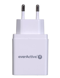 Ładowarka Sieciowa Everactive Sc-300 (Usb  Kolor Biały) 2