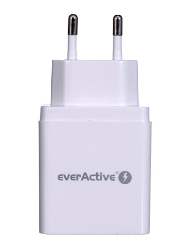 Ładowarka Sieciowa Everactive Sc-300 (Usb  Kolor Biały)