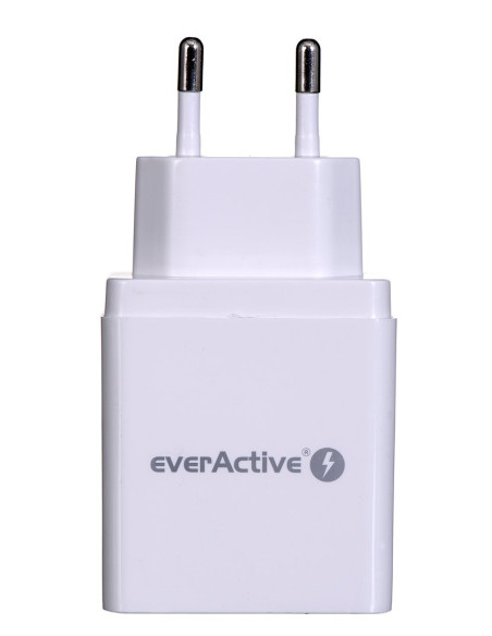 Ładowarka Sieciowa Everactive Sc-300 (Usb  Kolor Biały)