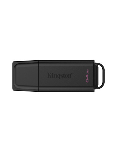 Kingston 64Gb Portable Usb 3.2 Gen 1 Datatraveler Exodia Black