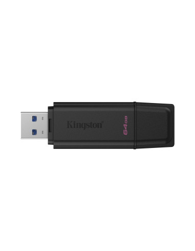 Kingston 64Gb Portable Usb 3.2 Gen 1 Datatraveler Exodia Black