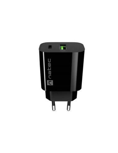 Natec Ładowarka Sieciowa Ribera 1X Usb-A + 1X Usb-