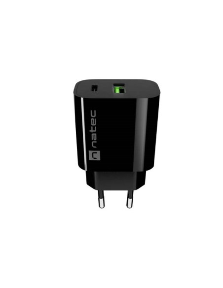 Natec Ładowarka Sieciowa Ribera 1X Usb-A + 1X Usb-