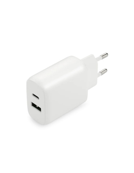 Everactive Ładowarka Sieciowa 1 X Usb Quick Charge 3.0 Oraz 1 X Usb-C Pd Pps 25W Biała Sc-370Q