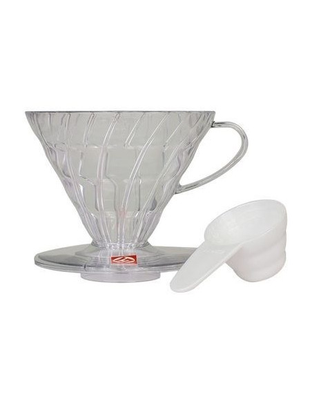 Hario Plastikowy Drip V60-02 - Clear