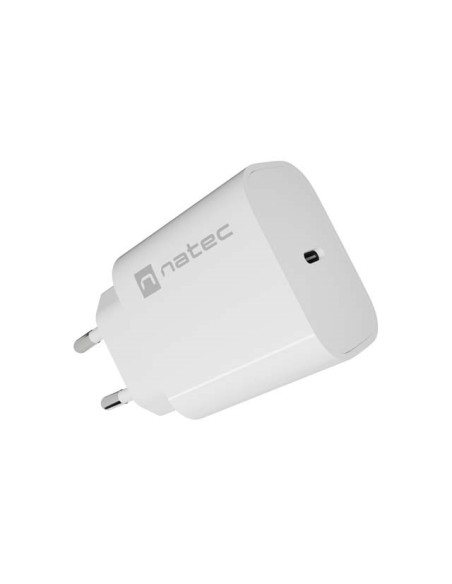 Natec Ładowarka Sieciowa Ribera 1X Usb-C 20W Biała