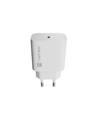 Natec Ładowarka Sieciowa Ribera 1X Usb-C 20W Biała