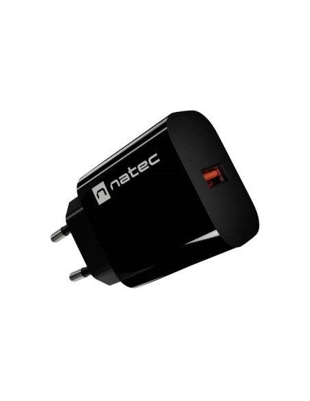 Natec Ładowarka Sieciowa Ribera 1X Usb-A 18W Czarn